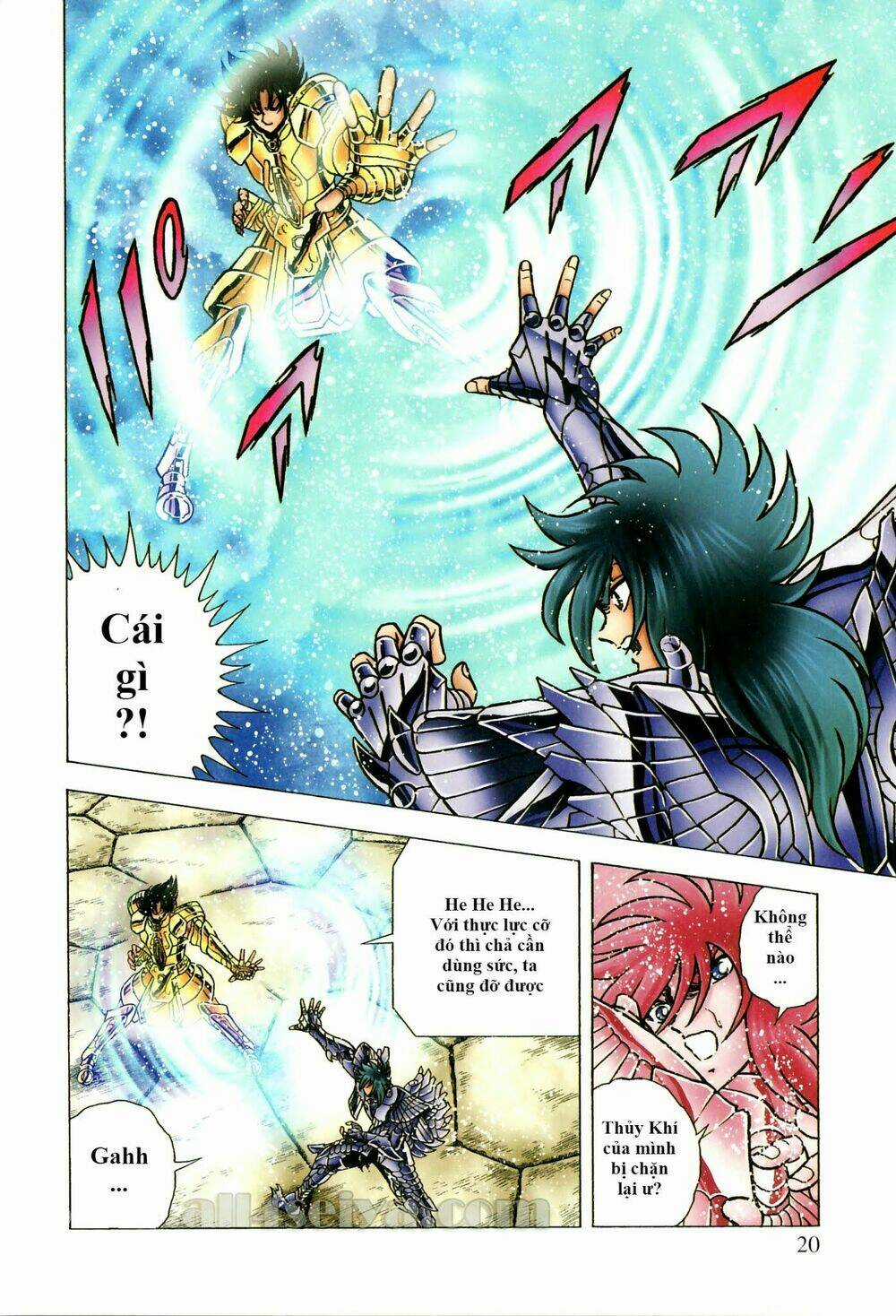 Áo Giáp Vàng: Hades Chapter 34 trang 21