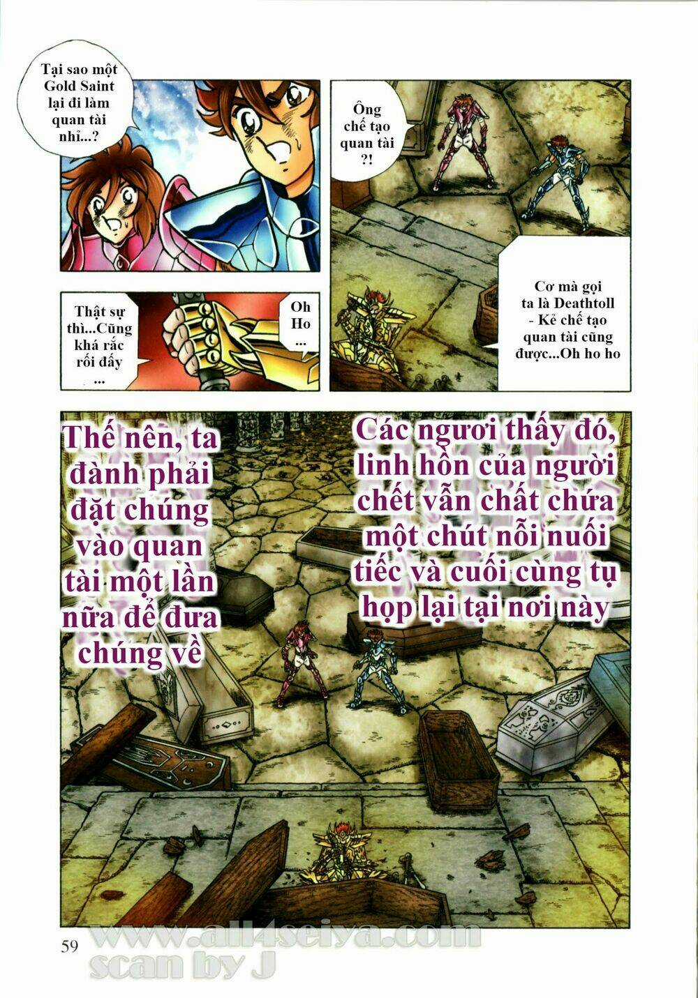 Áo Giáp Vàng: Hades Chapter 36 trang 12