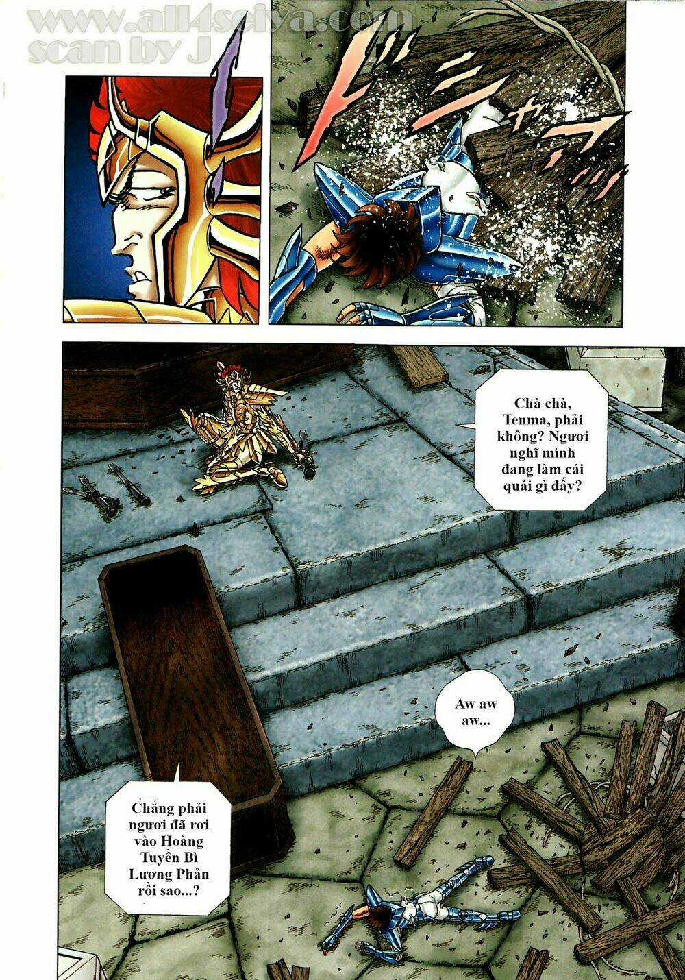 Áo Giáp Vàng: Hades Chapter 37 trang 12