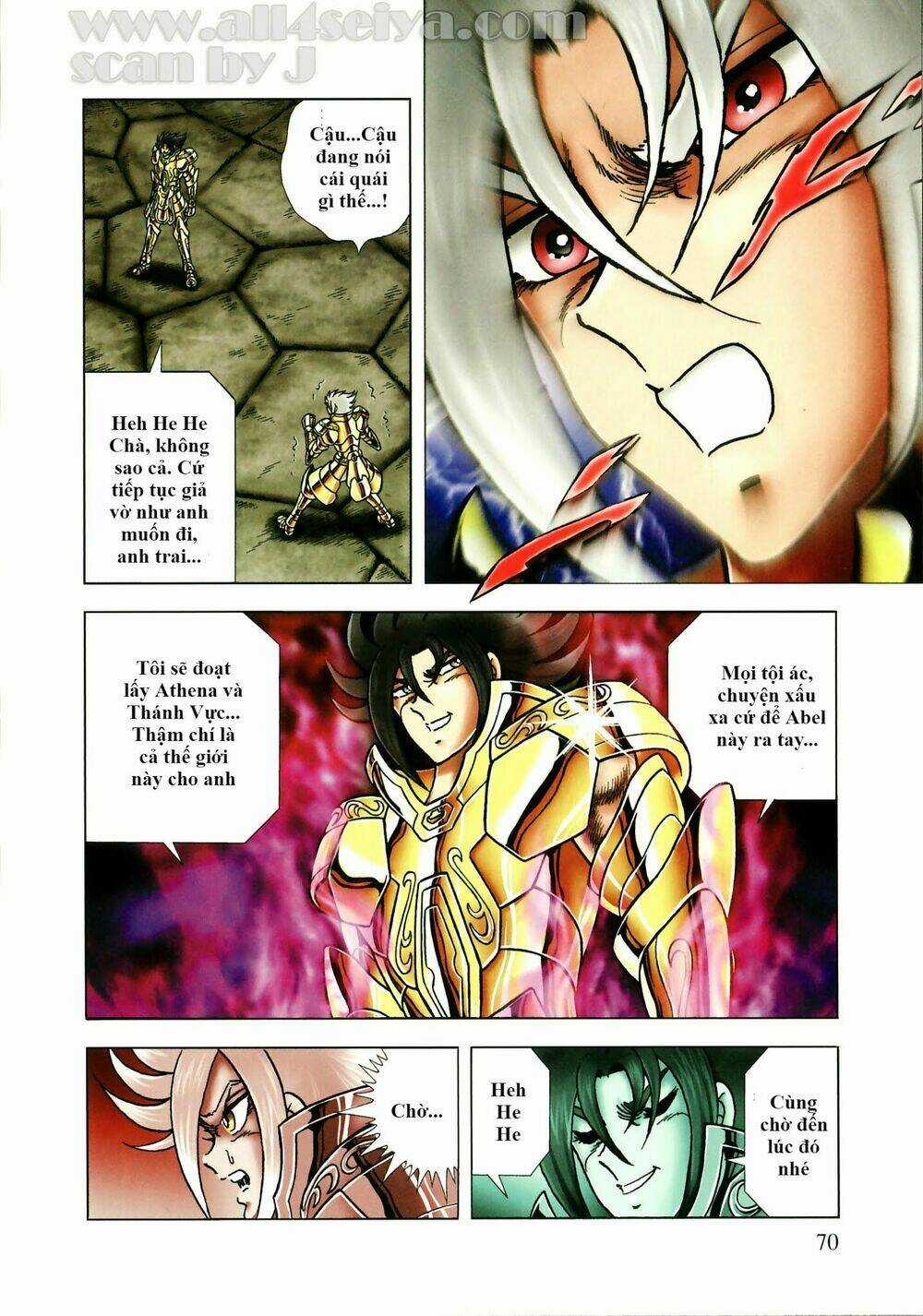 Áo Giáp Vàng: Hades Chapter 37 trang 3