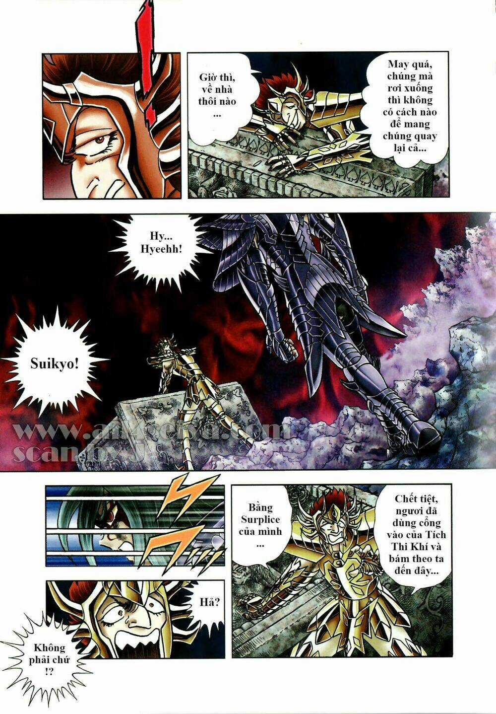 Áo Giáp Vàng: Hades Chapter 38 trang 10