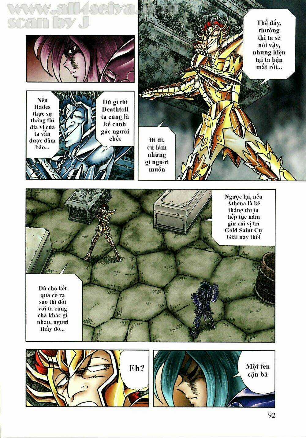 Áo Giáp Vàng: Hades Chapter 38 trang 2