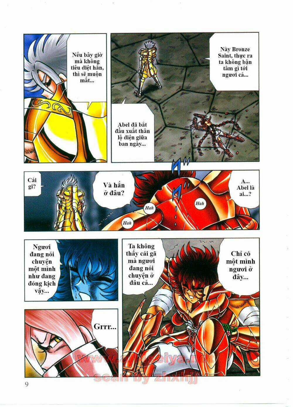 Áo Giáp Vàng: Hades Chapter 41 trang 10