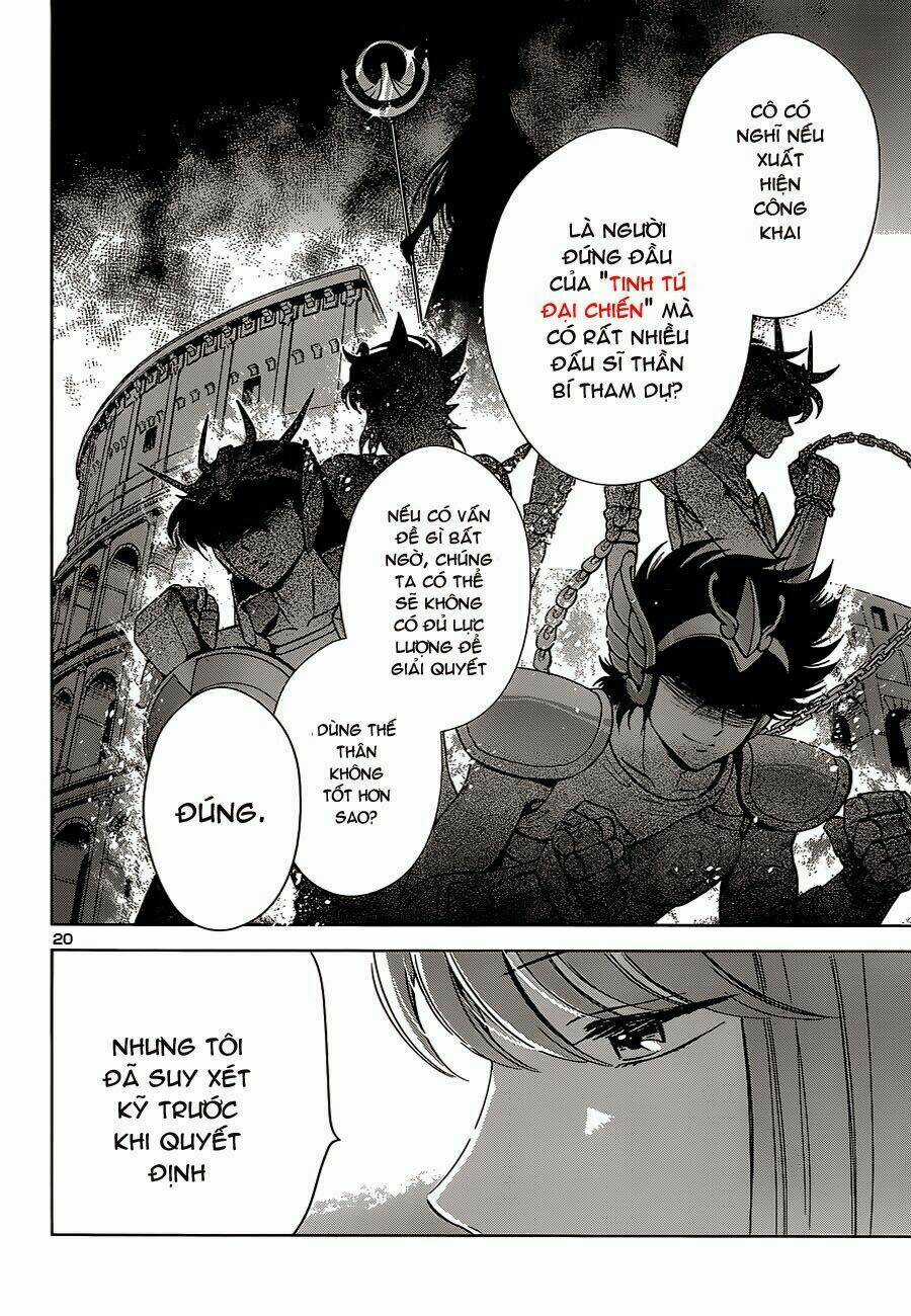 Áo Giáp Vàng: Nữ Thánh Đấu Sĩ Chapter 1 trang 22