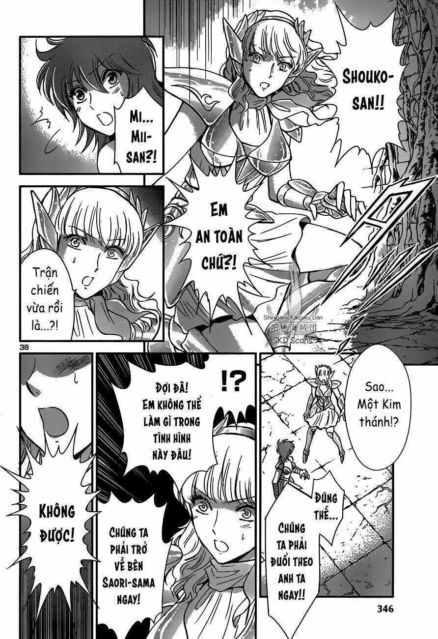 Áo Giáp Vàng: Nữ Thánh Đấu Sĩ Chapter 10 trang 36