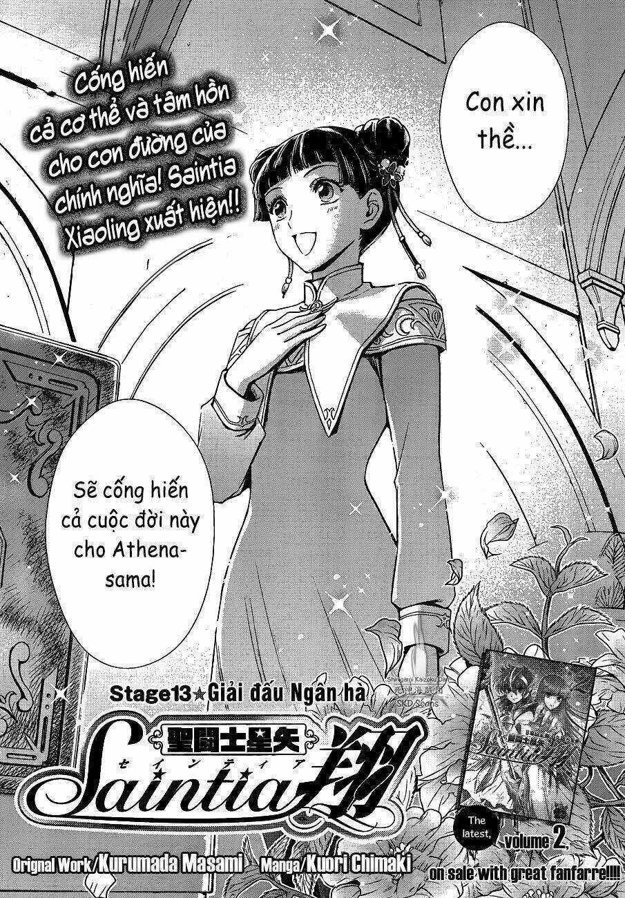 Áo Giáp Vàng: Nữ Thánh Đấu Sĩ Chapter 13 trang 3