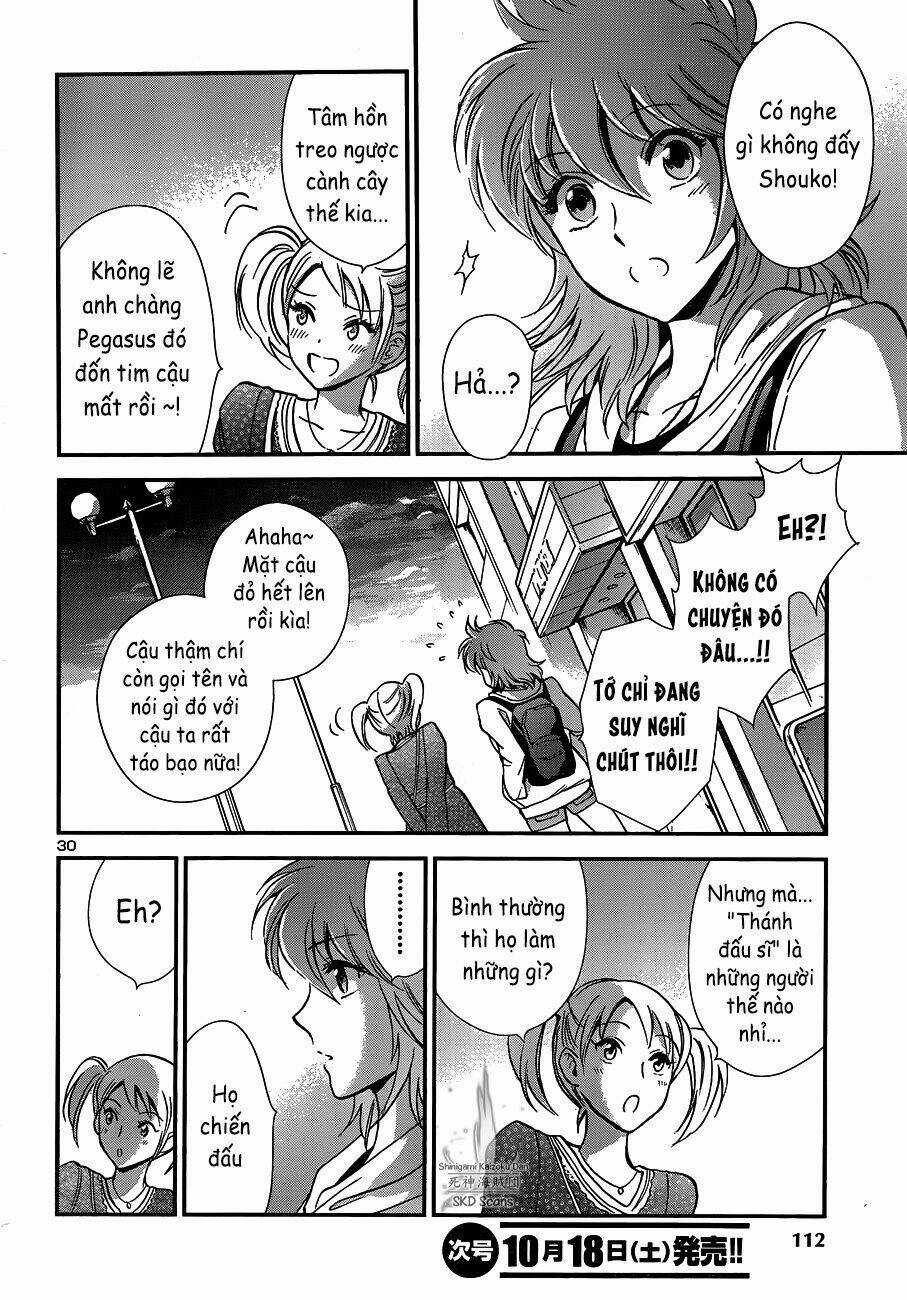 Áo Giáp Vàng: Nữ Thánh Đấu Sĩ Chapter 14 trang 27