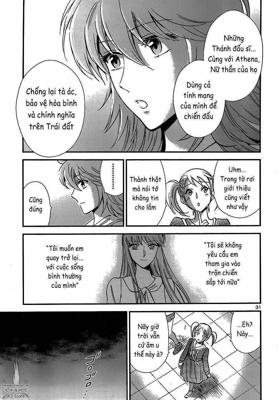 Áo Giáp Vàng: Nữ Thánh Đấu Sĩ Chapter 14 trang 28