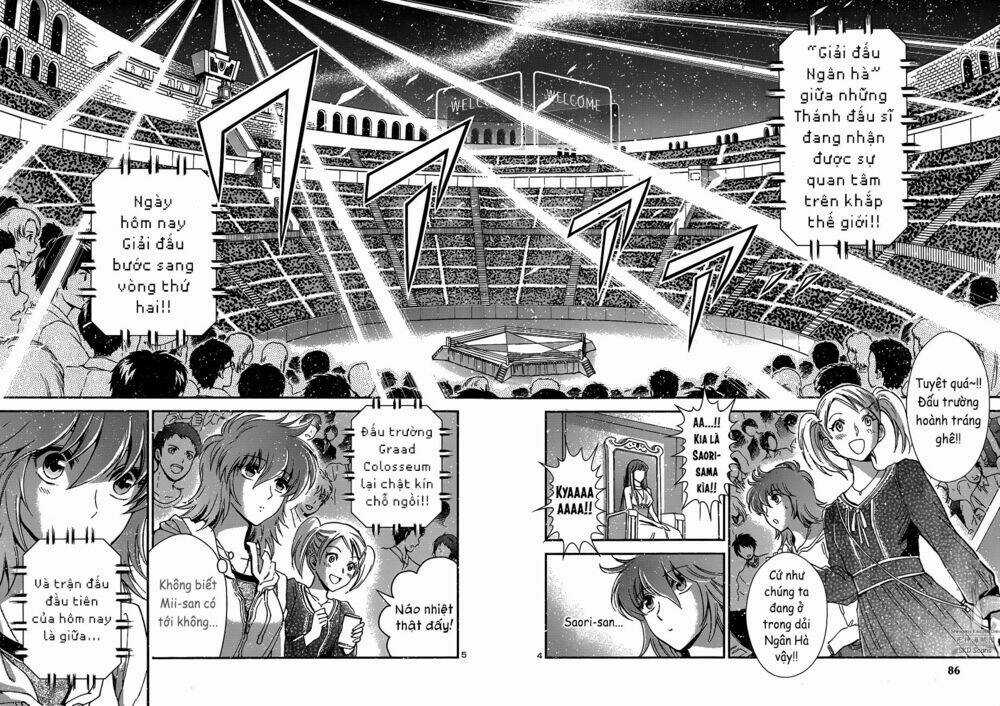 Áo Giáp Vàng: Nữ Thánh Đấu Sĩ Chapter 14 trang 3