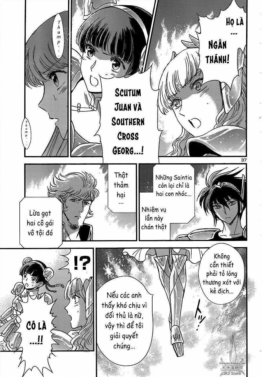 Áo Giáp Vàng: Nữ Thánh Đấu Sĩ Chapter 14 trang 34