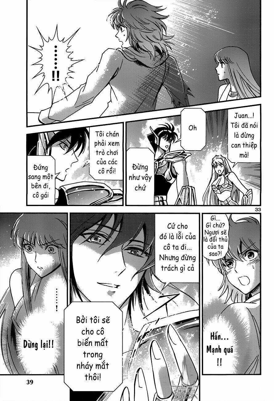 Áo Giáp Vàng: Nữ Thánh Đấu Sĩ Chapter 15 trang 33