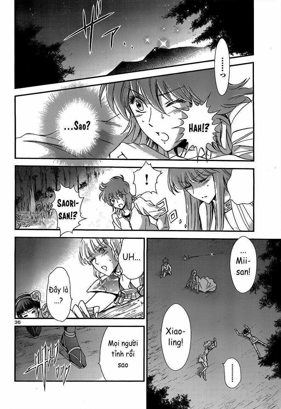 Áo Giáp Vàng: Nữ Thánh Đấu Sĩ Chapter 15 trang 36