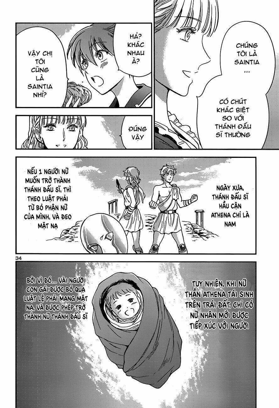 Áo Giáp Vàng: Nữ Thánh Đấu Sĩ Chapter 2 trang 36