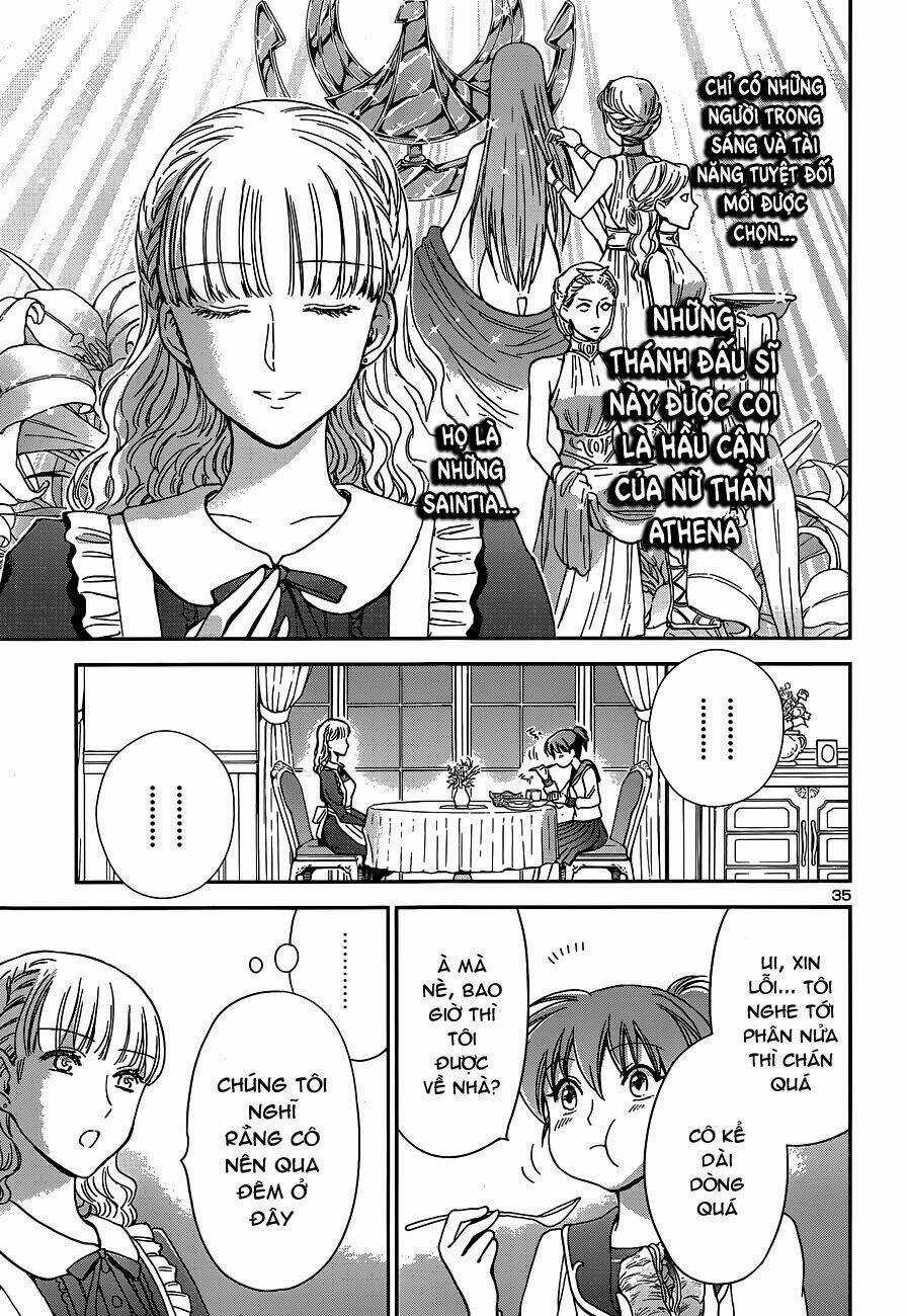 Áo Giáp Vàng: Nữ Thánh Đấu Sĩ Chapter 2 trang 37