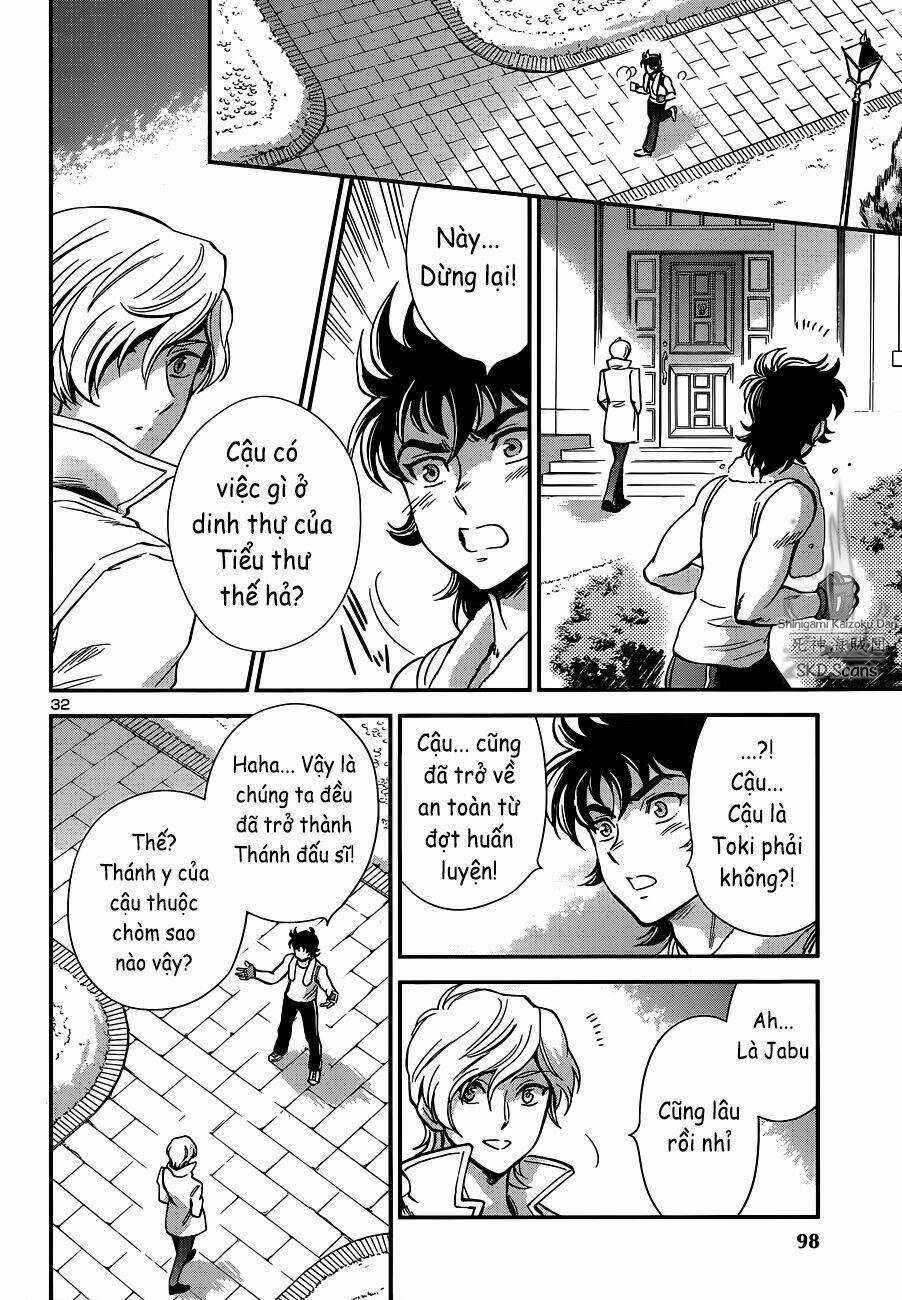 Áo Giáp Vàng: Nữ Thánh Đấu Sĩ Chapter 7 trang 32