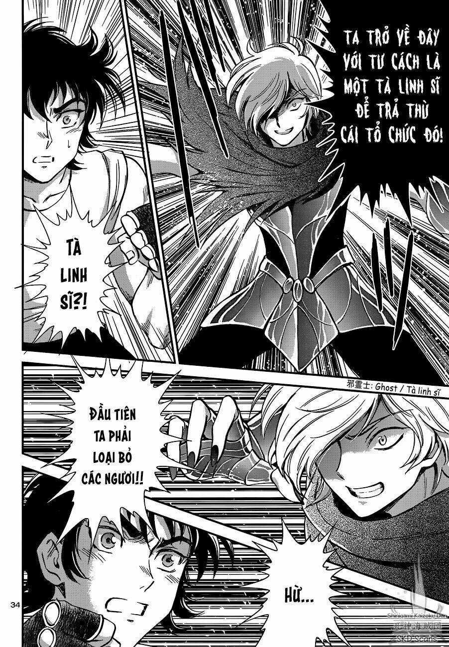 Áo Giáp Vàng: Nữ Thánh Đấu Sĩ Chapter 7 trang 34