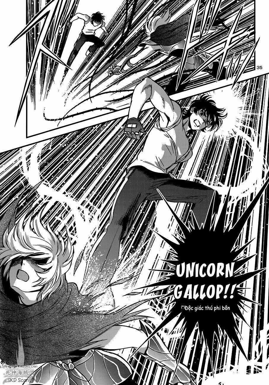 Áo Giáp Vàng: Nữ Thánh Đấu Sĩ Chapter 7 trang 35