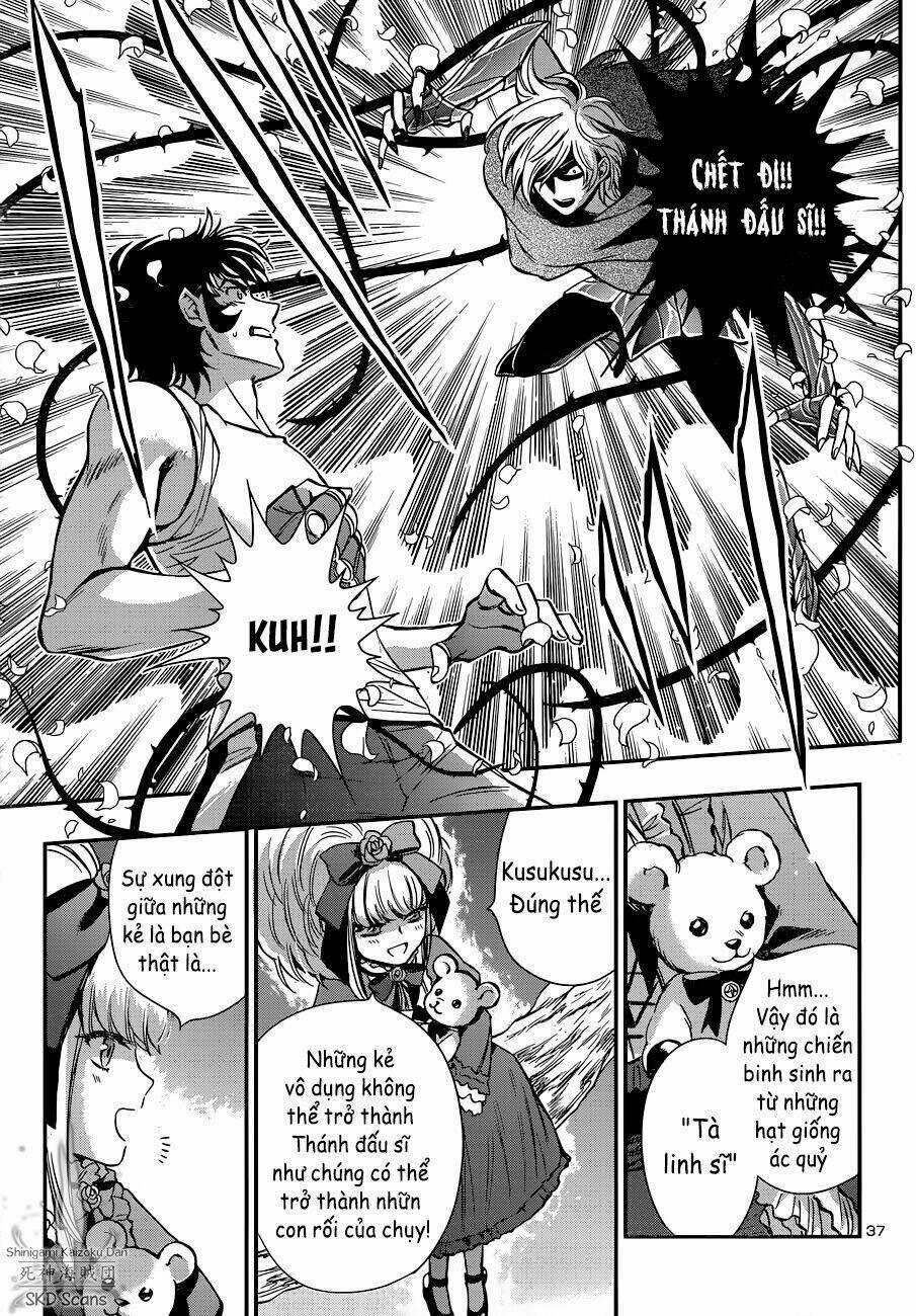 Áo Giáp Vàng: Nữ Thánh Đấu Sĩ Chapter 7 trang 37