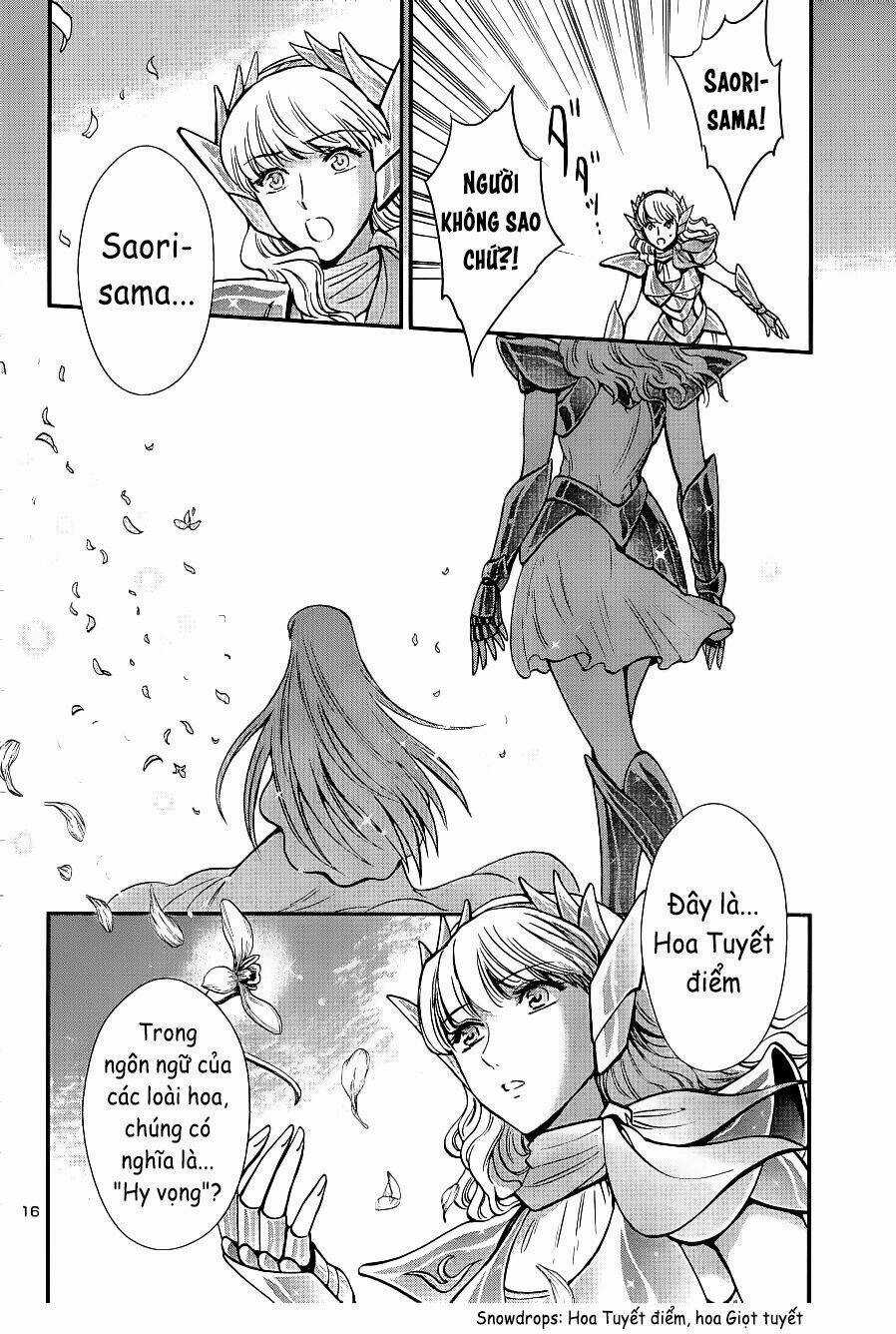 Áo Giáp Vàng: Nữ Thánh Đấu Sĩ Chapter 8 trang 12