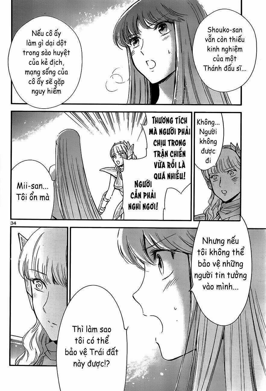 Áo Giáp Vàng: Nữ Thánh Đấu Sĩ Chapter 9 trang 31