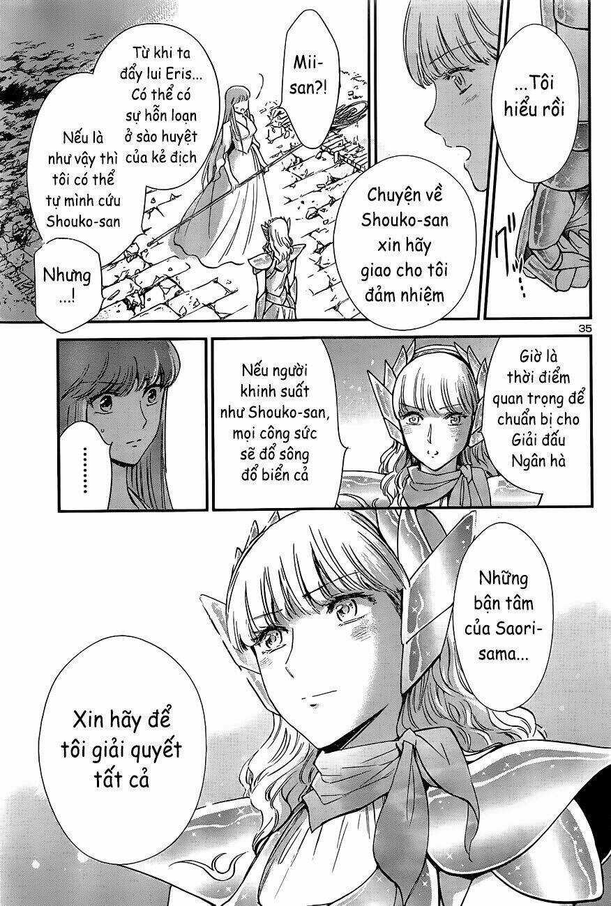 Áo Giáp Vàng: Nữ Thánh Đấu Sĩ Chapter 9 trang 32