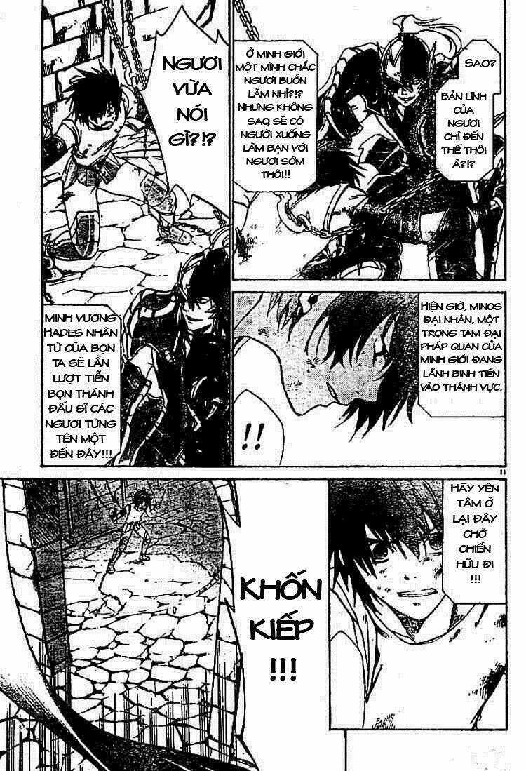 Áo Giáp Vàng: Thánh Đấu Sĩ Thiên Mã Chapter 15 trang 11