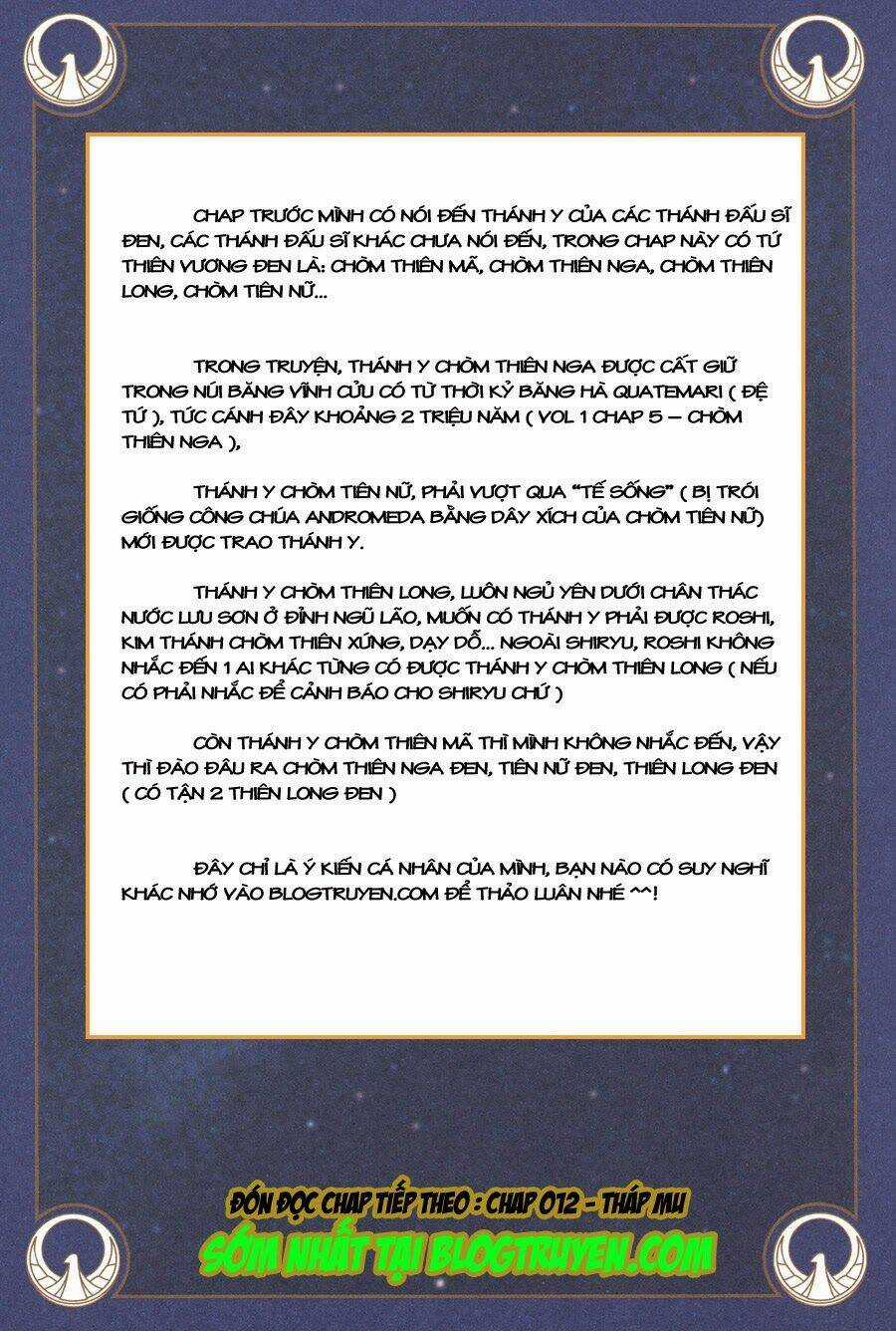 Áo Giáp Vàng Chapter 11 trang 38