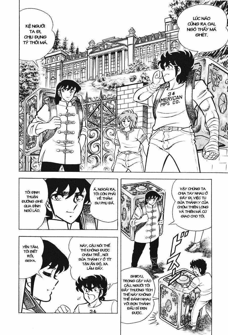 Áo Giáp Vàng Chapter 11 trang 4