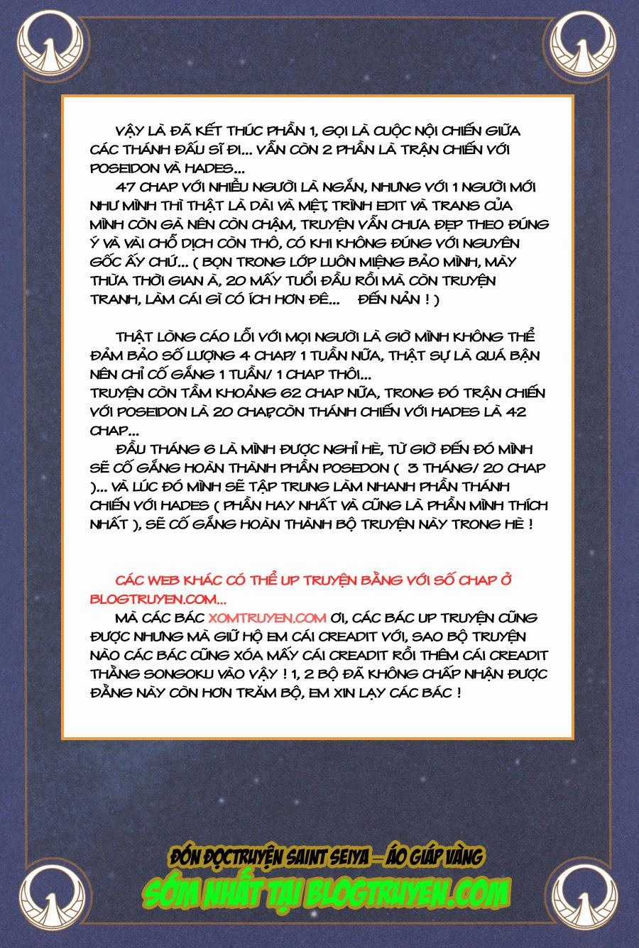 Áo Giáp Vàng Chapter 47.1 trang 47