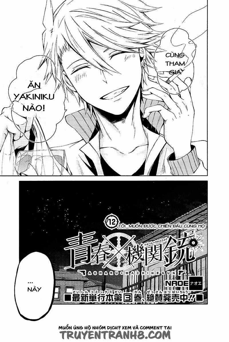 Aoharu X Kikanjuu Chapter 12 trang 6