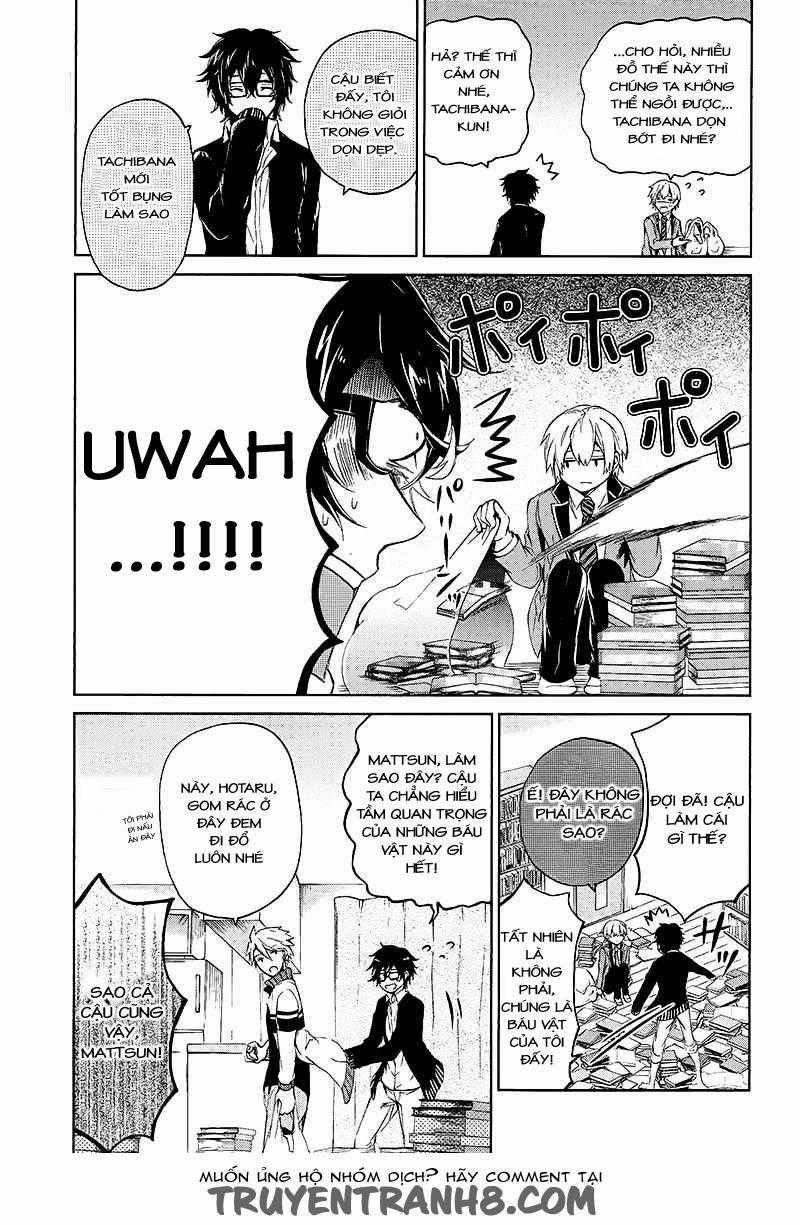 Aoharu X Kikanjuu Chapter 12 trang 8