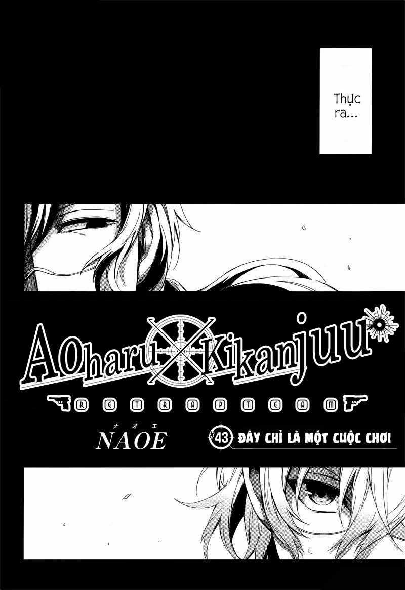 Aoharu X Kikanjuu Chapter 43 trang 3