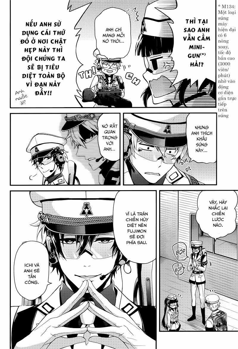 Aoharu X Kikanjuu Chapter 48 trang 15