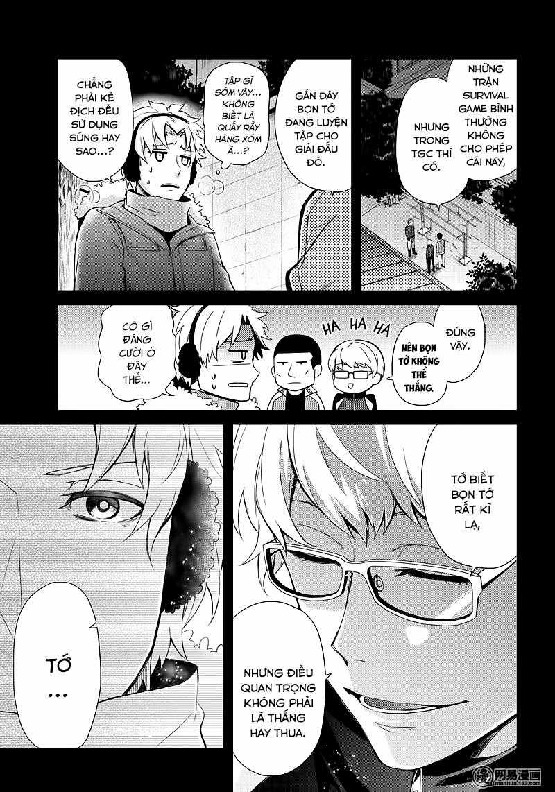 Aoharu X Kikanjuu Chapter 49 trang 14