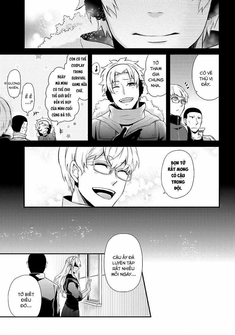 Aoharu X Kikanjuu Chapter 49 trang 16