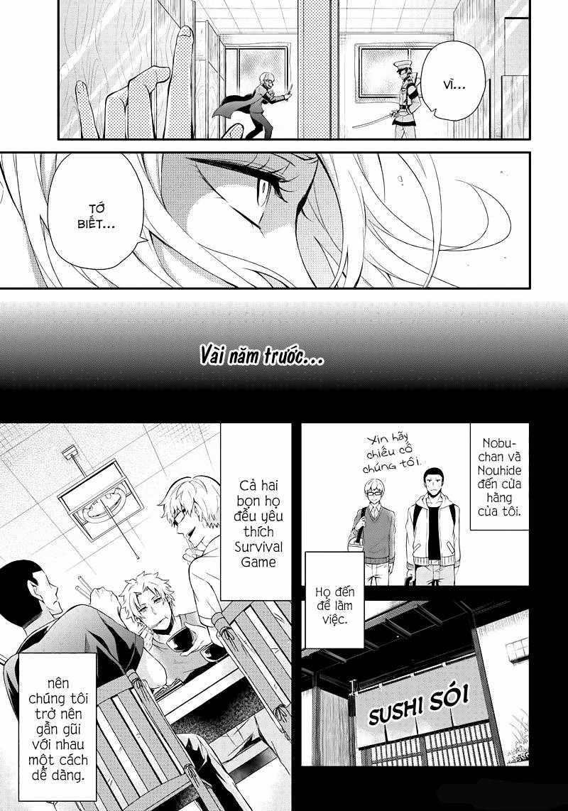 Aoharu X Kikanjuu Chapter 49 trang 4