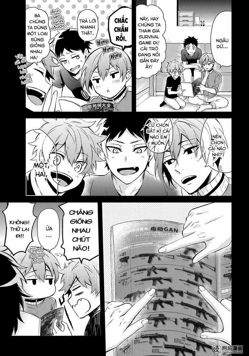 Aoharu X Kikanjuu Chapter 52 trang 14