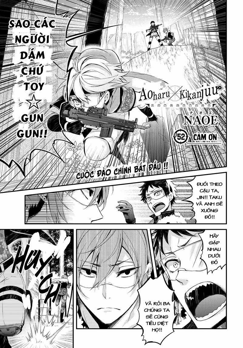 Aoharu X Kikanjuu Chapter 52 trang 2