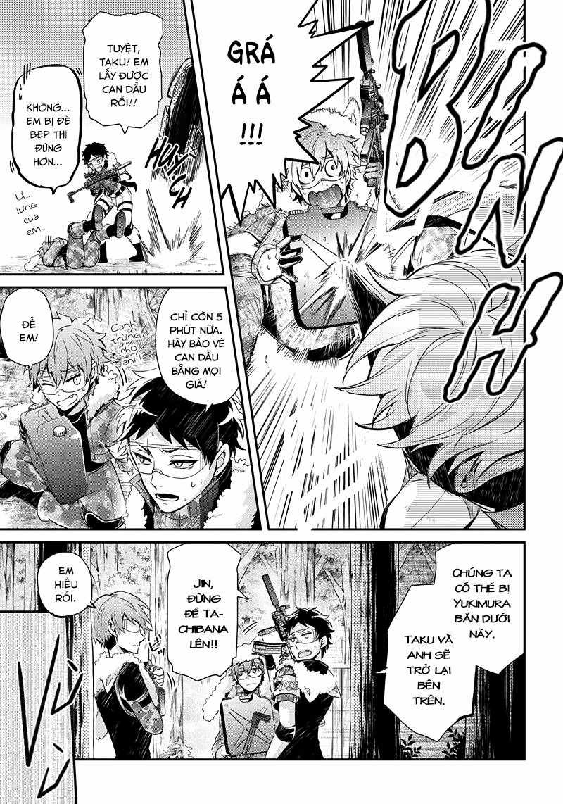 Aoharu X Kikanjuu Chapter 52 trang 32