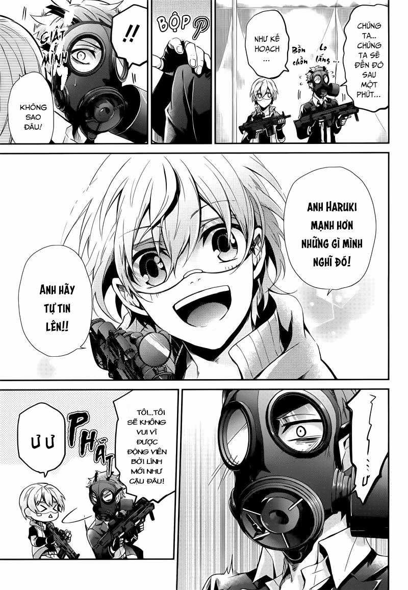 Aoharu X Kikanjuu Chapter 57 trang 12