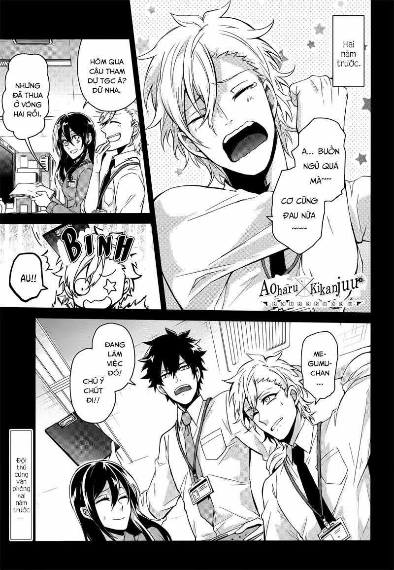 Aoharu X Kikanjuu Chapter 57 trang 2