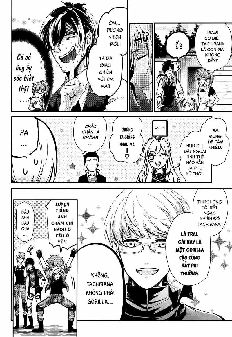 Aoharu X Kikanjuu Chapter 58 trang 35