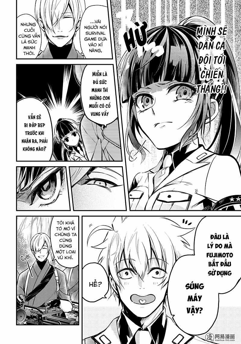 Aoharu X Kikanjuu Chapter 60 trang 10