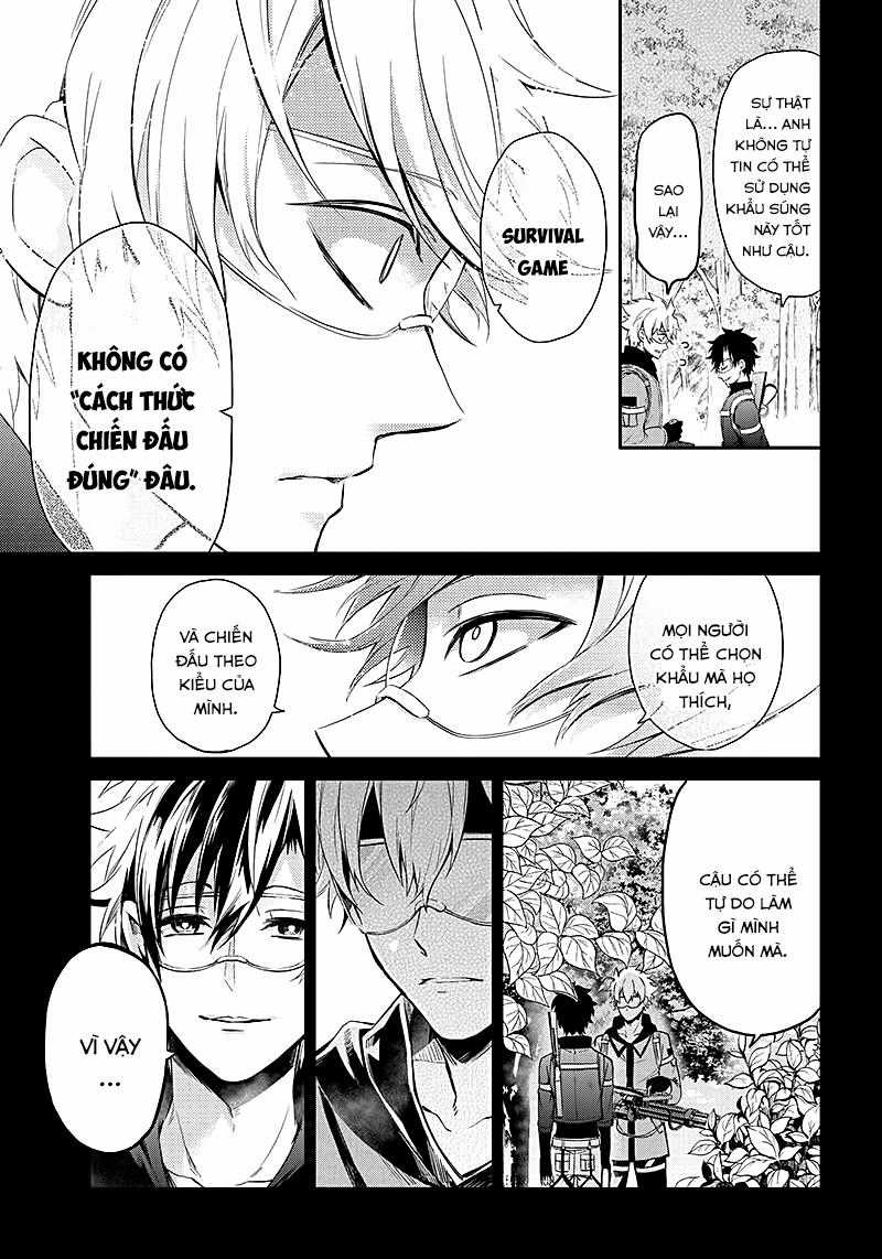 Aoharu X Kikanjuu Chapter 61 trang 17