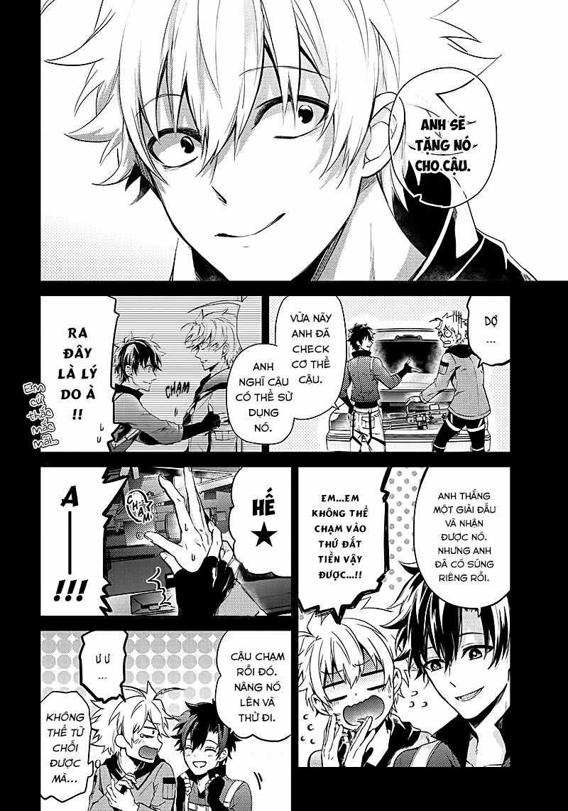 Aoharu X Kikanjuu Chapter 61 trang 4