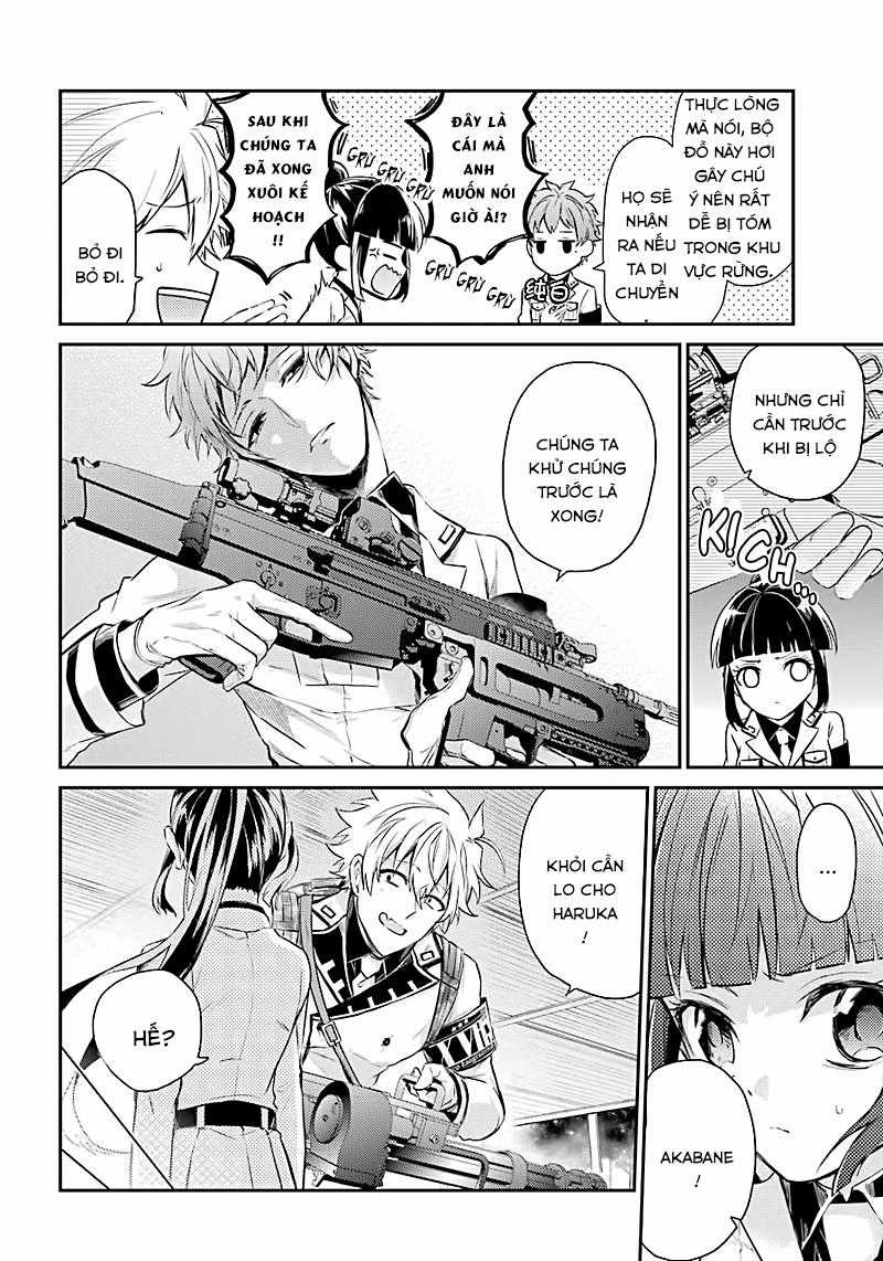 Aoharu X Kikanjuu Chapter 63 trang 11