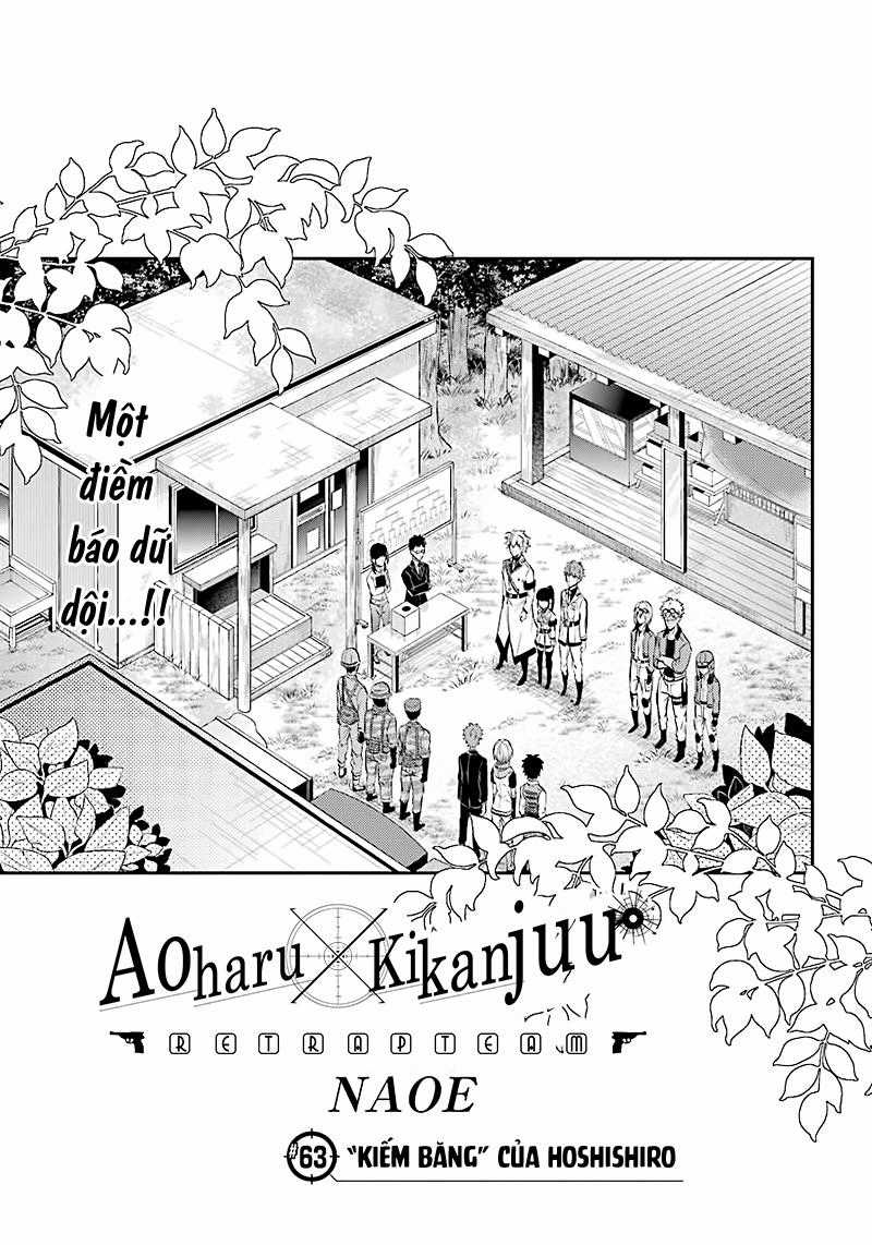 Aoharu X Kikanjuu Chapter 63 trang 2