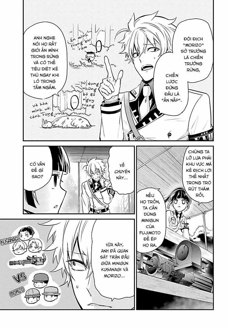 Aoharu X Kikanjuu Chapter 63 trang 8