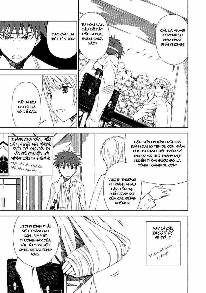 Aoi - Hikaru Ga Chikyuu Ni Itakoro Chapter 1 trang 12