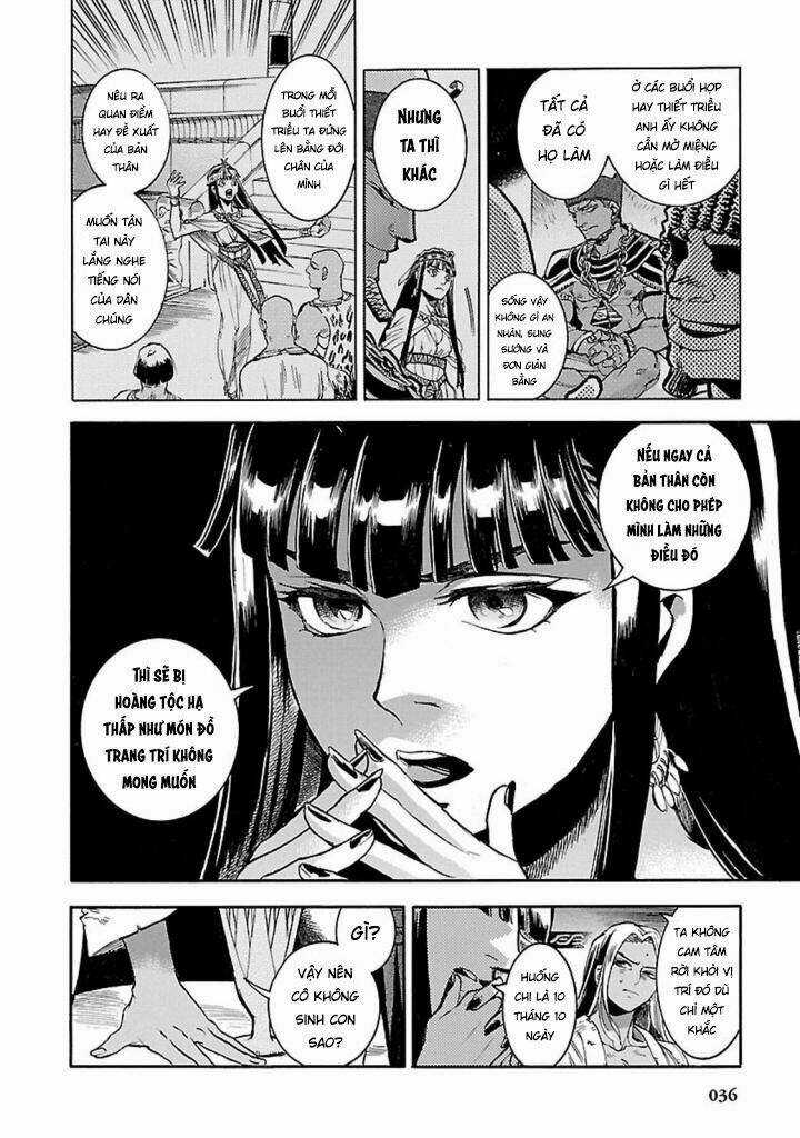 Aoi Horus No Hitomi - Dansou No Joou No Monogatari Chapter 10 trang 36